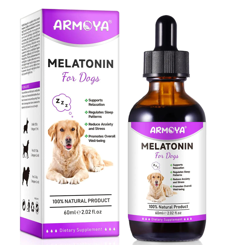 Pet Melatonin: Relaxation and Sleep Aid for Dogs and Cats